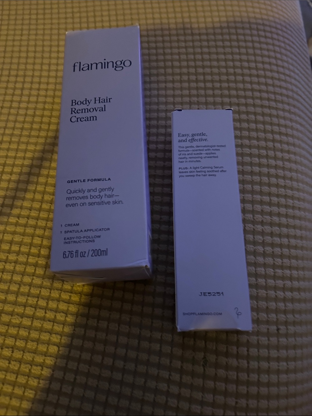 Flamingo Body Hair Removal Cream – White Gentle Formula